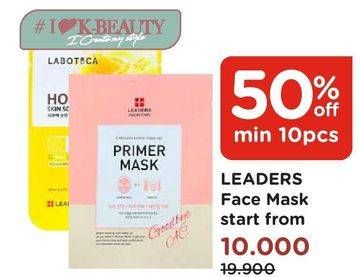 Promo Harga LEADERS Mask  - Watsons