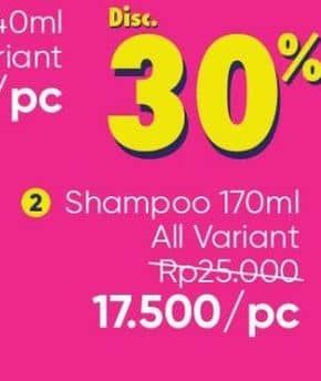 Promo Harga Zinc Shampoo All Variants 170 ml - Guardian