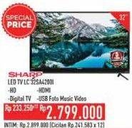 Promo Harga SHARP LC-32SA4200i | LED TV  - Hypermart