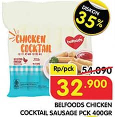 Promo Harga Belfoods Chicken Sausages Cocktail 400 gr - Superindo