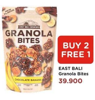 Promo Harga EAST BALI CASHEW Granola Bites  - Watsons