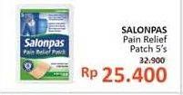 Promo Harga SALONPAS Pain Relief Patch 5 pcs - Alfamidi