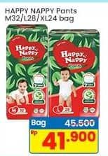 Promo Harga Happy Nappy Smart Pantz Diaper M32, L28, XL24 24 pcs - Indomaret