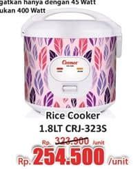 Promo Harga Cosmos CRJ-323S Rice Cooker  - Hari Hari