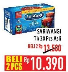 Promo Harga Sariwangi Teh Asli 30 pcs - Hypermart