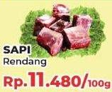 Promo Harga Daging Rendang Sapi per 100 gr - Yogya