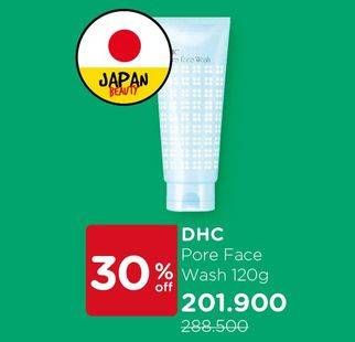 Promo Harga DHC Pore Face Wash 120 gr - Watsons
