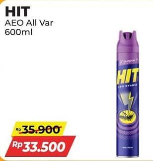 Promo Harga HIT Aerosol All Variants 600 ml - Alfamart