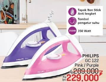 Promo Harga Philips Iron GC122  - LotteMart