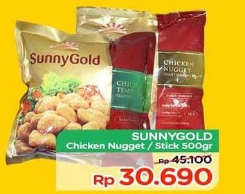 Promo Harga SUNNY GOLD Chicken Nugget/ Stick 500 gr - TIP TOP