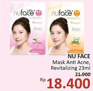 Promo Harga NUFACE Facial Mask Anti Acne, Revitalizing 23 ml - Alfamidi