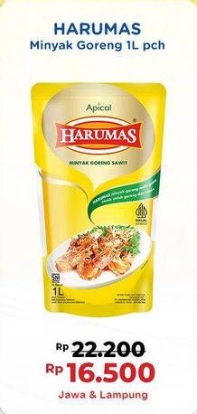 Promo Harga Harumas Minyak Goreng 1000 ml - Indomaret