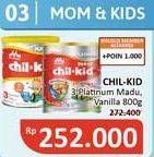 Promo Harga Morinaga Chil Kid Platinum Kecuali Madu, Kecuali Vanila 800 gr - Alfamidi