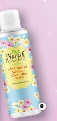 Promo Harga NURISH ORGANIQ Oil Control Micellar Cleansing Water 150 ml - Guardian