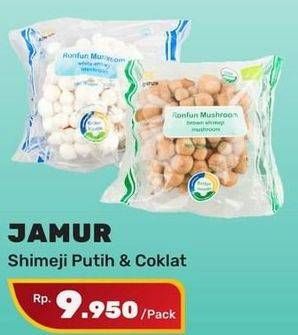 Promo Harga Jamur Shimeji Putih, Cokelat  - Yogya