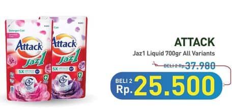 Promo Harga Attack Jaz1 DeterGel All Variants 750 ml - Hypermart