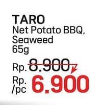 Promo Harga Taro Net Potato BBQ, Seaweed 65 gr - LotteMart