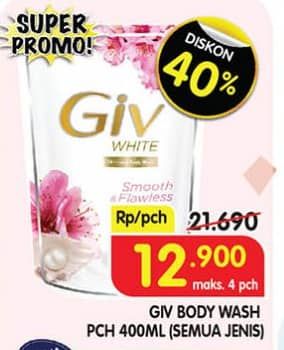 Promo Harga GIV Body Wash All Variants 400 ml - Superindo