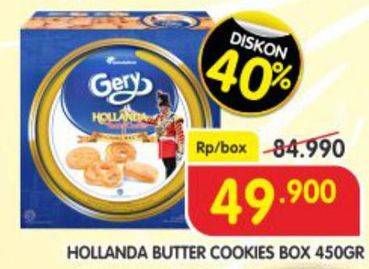 Promo Harga HOLLANDA Butter Cookies 450 gr - Superindo