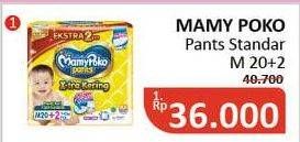 Promo Harga Mamy Poko Pants Xtra Kering M20+2 22 pcs - Alfamidi