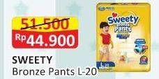Promo Harga Sweety Bronze Pants Dry X-Pert L20 20 pcs - Alfamart