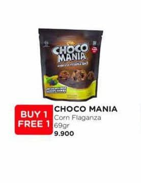 Promo Harga Choco Mania Choco Chip Cookies Cornflaganza 69 gr - Watsons