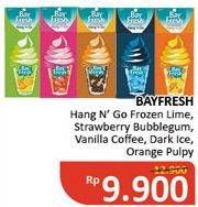 Promo Harga BAYFRESH Hang N Go Frozen Lime, Strawberry Bubblegum, Vanilla Coffee, Dark Ice, Orange Pulp  - Alfamidi