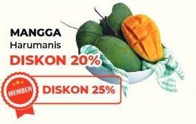 Promo Harga Mangga Harum Manis per 100 gr - Yogya