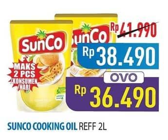 Promo Harga Sunco Minyak Goreng 2000 ml - Hypermart