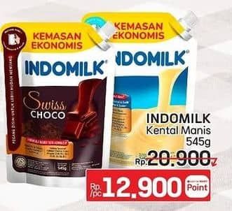 Promo Harga Indomilk Susu Kental Manis 545 gr - LotteMart