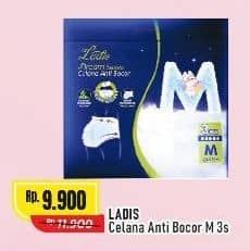 Promo Harga Makuku Ladis Celana Anti Bocor M3 3 pcs - Alfamart