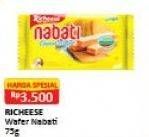 Promo Harga NABATI Wafer Cheese 75 gr - Alfamart