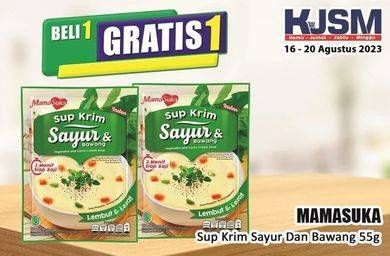 Promo Harga Mamasuka Sup Krim Sayur Bawang 55 gr - Hari Hari