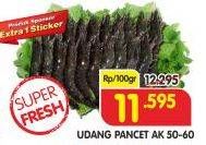 Promo Harga Udang Pancet AK 50-60 per 100 gr - Superindo