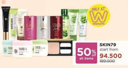 Promo Harga SKIN79 Products  - Watsons