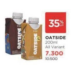 Promo Harga Oatside UHT Milk All Variants 200 ml - Watsons