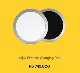 Promo Harga KAJSA Wireless Charging Pad  - iBox