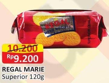 Promo Harga REGAL Marie Superior 120 gr - Alfamart