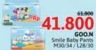 Promo Harga Goon Smile Baby Comfort Fit Pants M30, L28 28 pcs - Alfamidi