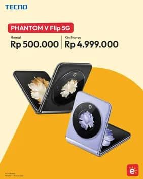 Promo Harga Tecno Phantom V Flip 5G  - Erafone