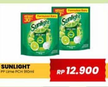 Promo Harga Sunlight Pencuci Piring Jeruk Nipis 100 910 ml - Yogya