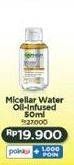 Promo Harga GARNIER Micellar Water Oil-Infused 50 ml - Indomaret