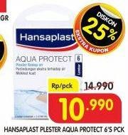 Promo Harga Hansaplast Plester Aqua Protect 6 pcs - Superindo