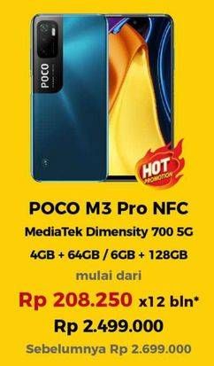 Promo Harga XIAOMI Poco M3 Pro 5G  - Erafone