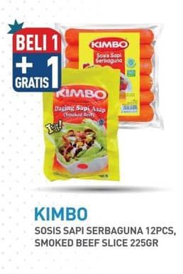 Promo Harga Kimbo Sosis Sapi Serbaguna/Smoked Beef  - Hypermart