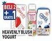 Promo Harga Haevenly Blush Yogurt  - Hypermart