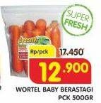 Promo Harga Wortel Berastagi Baby 500 gr - Superindo