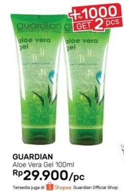 Promo Harga GUARDIAN Aloe Vera Gel 100 ml - Guardian