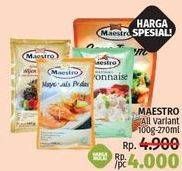 Promo Harga MAESTRO Mayonaise/Salad Dressing  - LotteMart