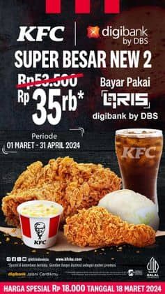 Promo Harga Super Besar New 2  - KFC